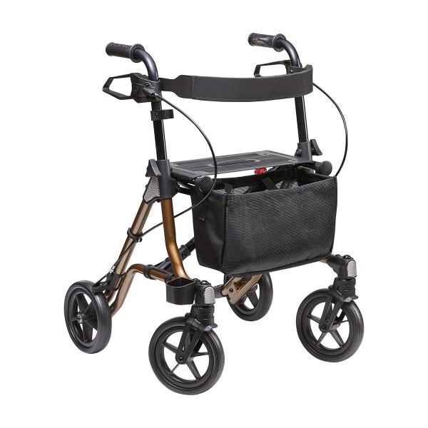 Leichtgewicht-Rollator TAiMA S-GT, sepia-metallic